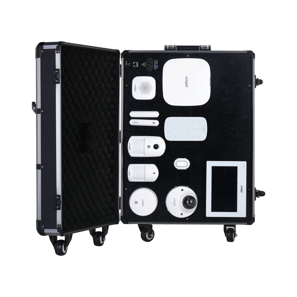 Wireless Alarm Demo Box (les produits ne sont pas inclus dans la valise) – DB-ARC3000H-W2S