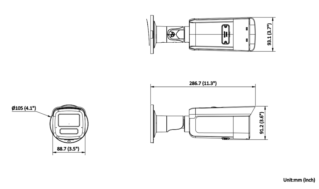 DS-2CD2T83G2-4LI(2.8mm)