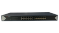 Switch Non manageable 24 ports Gigabit (12 RJ45, 12 fibre optique) – DS-3E0524TF(B)