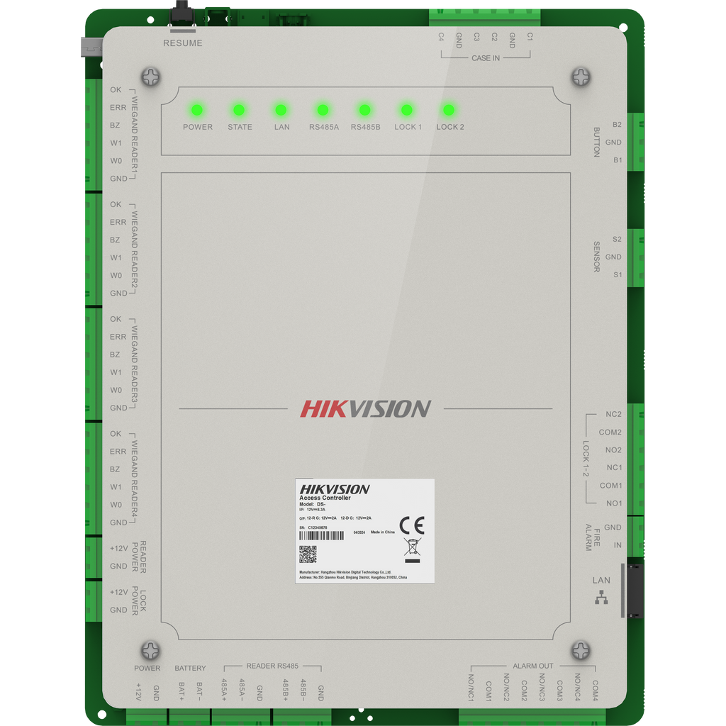 Contrôleur d'accès de la série Pro – DS-K2622X(P)