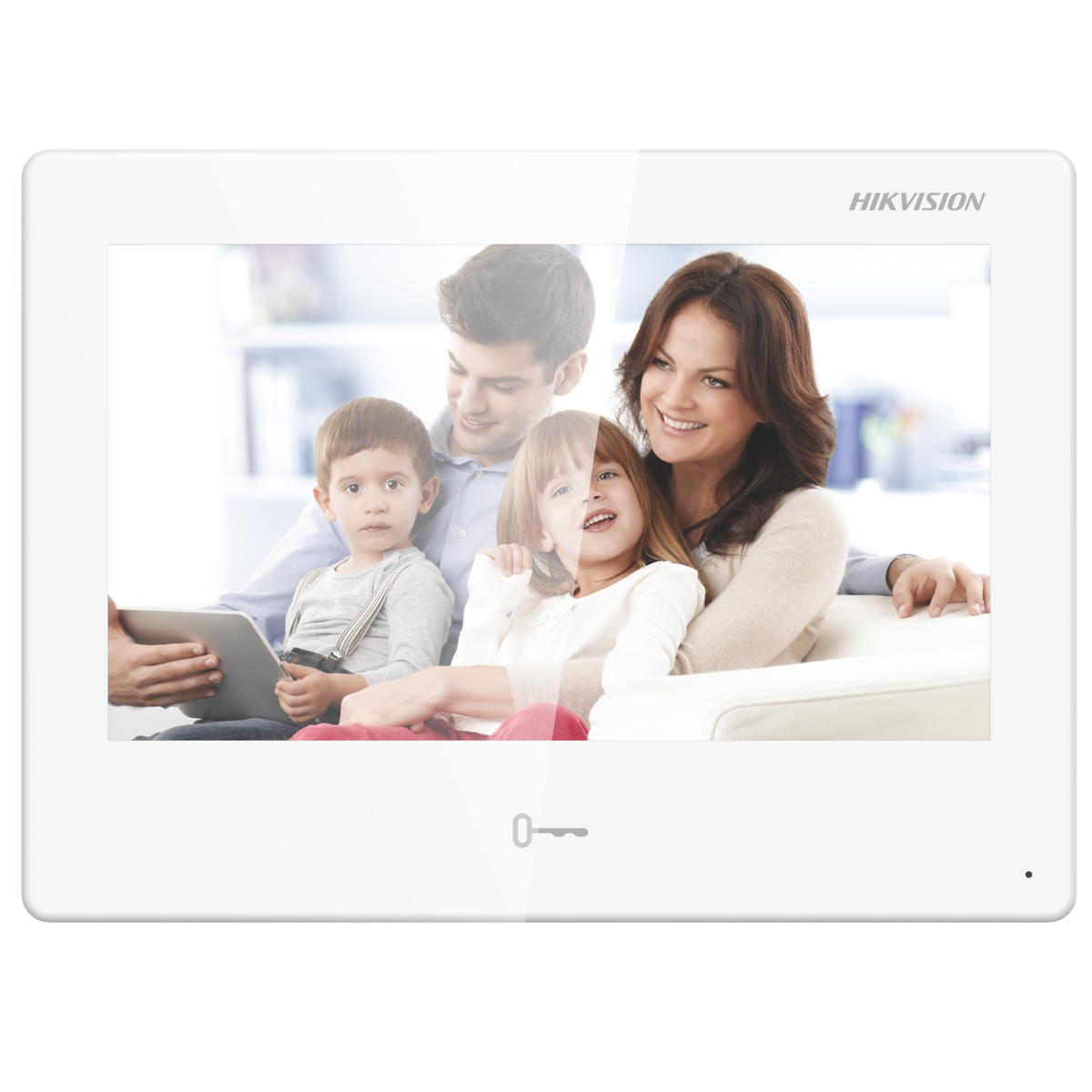 Platine de rue tactile IP blanc Application mobile – DS-KH9310-WTE1(B)