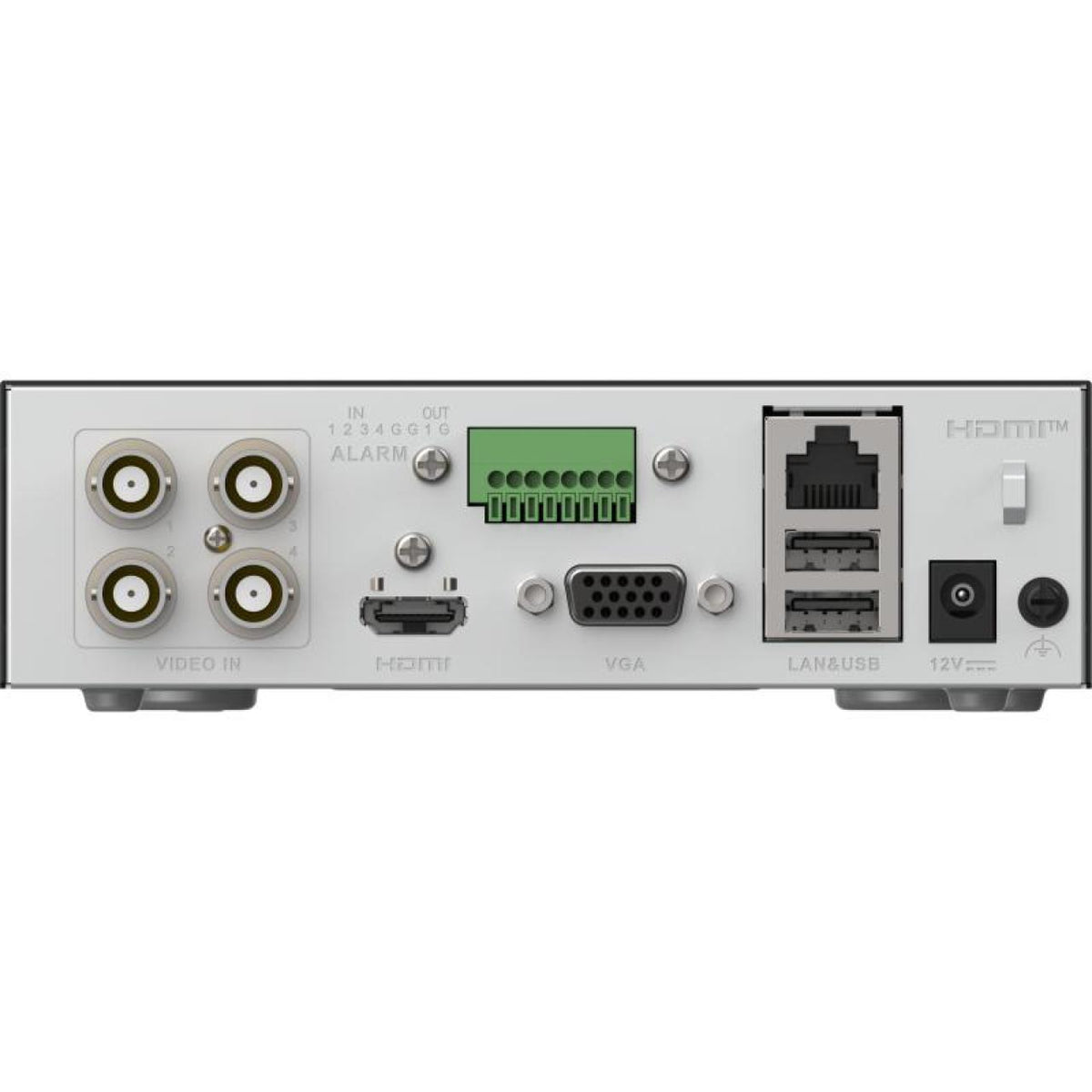 Enregistreur NVR 4 voies 6 MP IA AcuSense – iDS-E04HQHI-XB