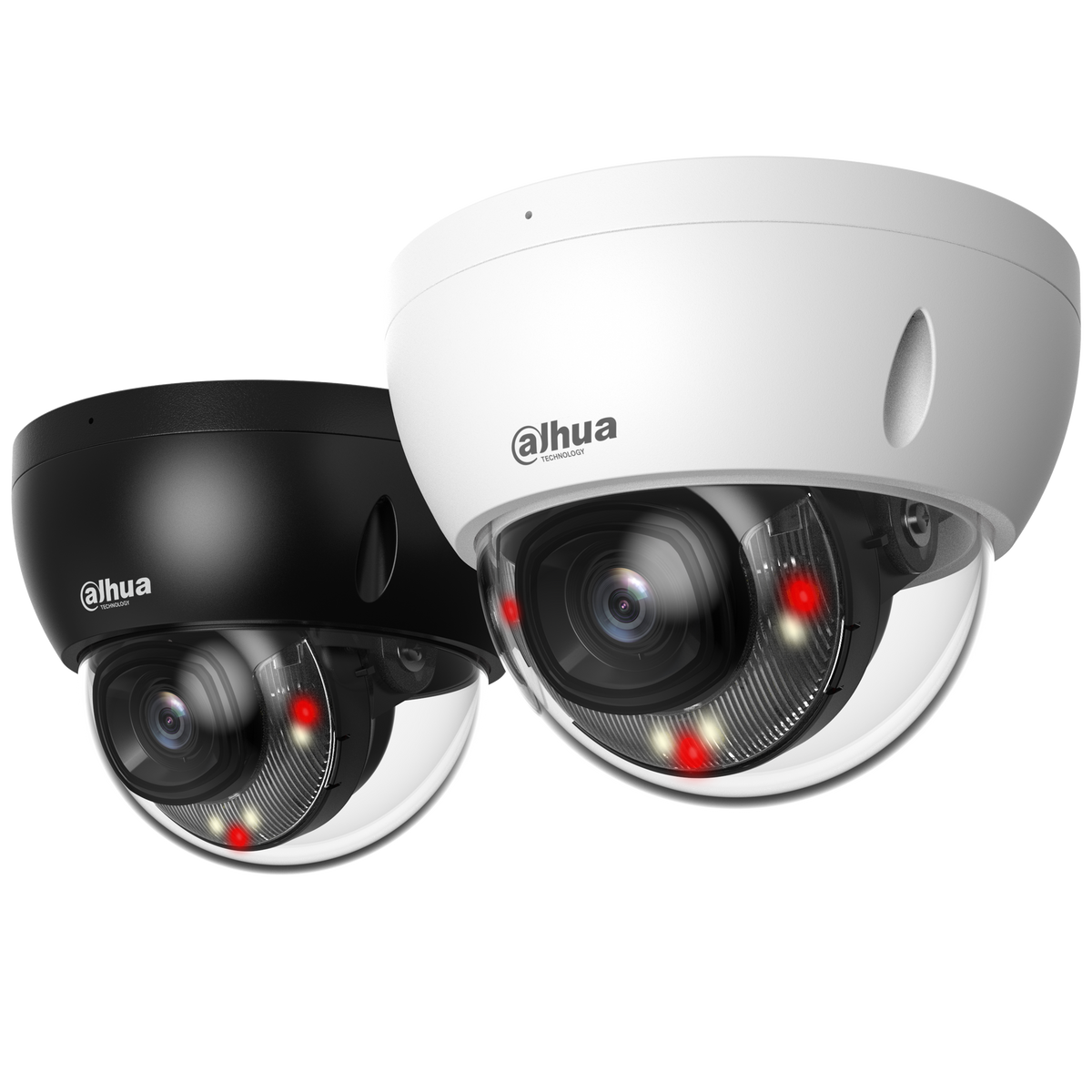 Caméra dôme IP 5 MP Smart Dual Light IA WizSense objectif 2.8 mm – IPC-HDBW2549EP-S-IL-0280B-Black