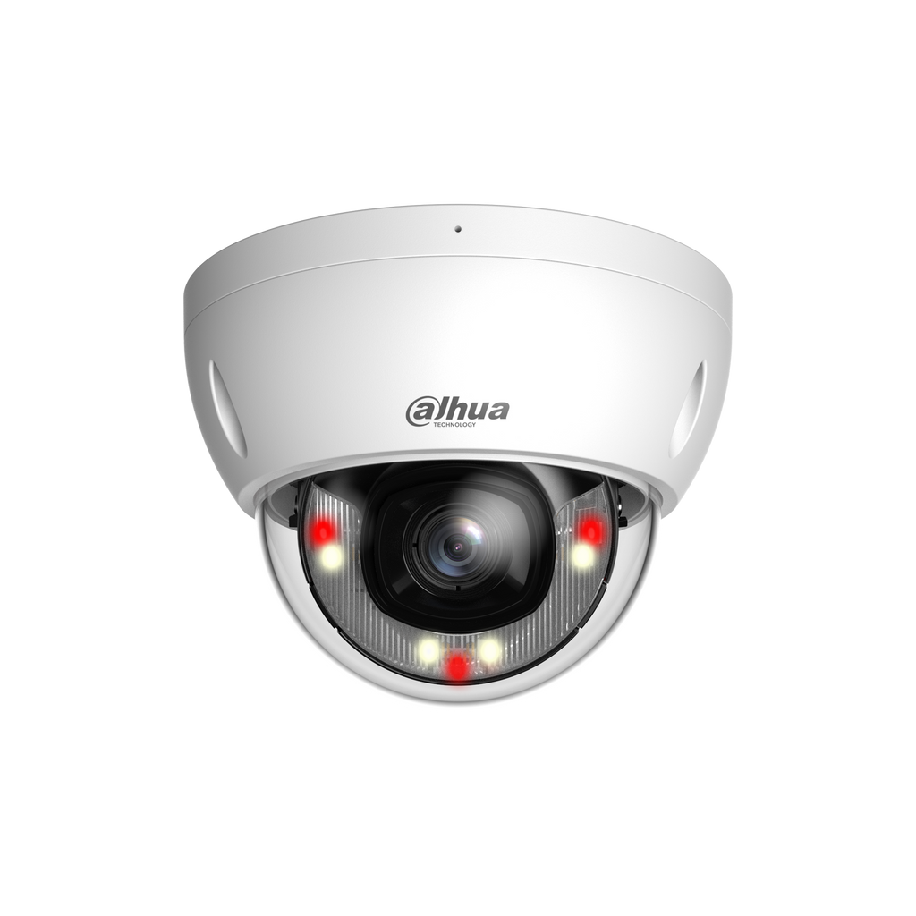 Caméra dôme IP 5 MP Smart Dual Light IA WizSense objectif 2.8 mm – IPC-HDBW2549EP-S-IL-0280B