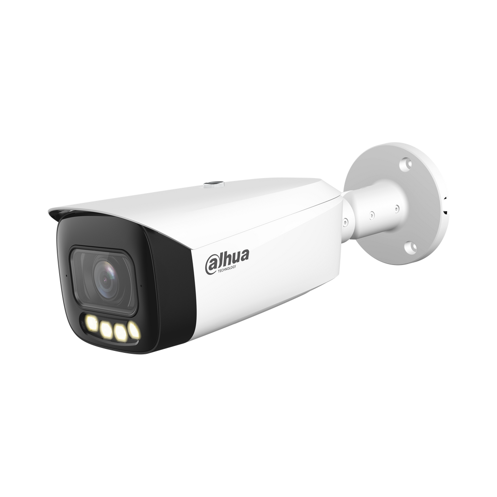 Caméra tube IP 4 MP Full Color IA WizMind objectif 2.7 - 12 mm – IPC-HFW5449T1P-ZE-LED-2712