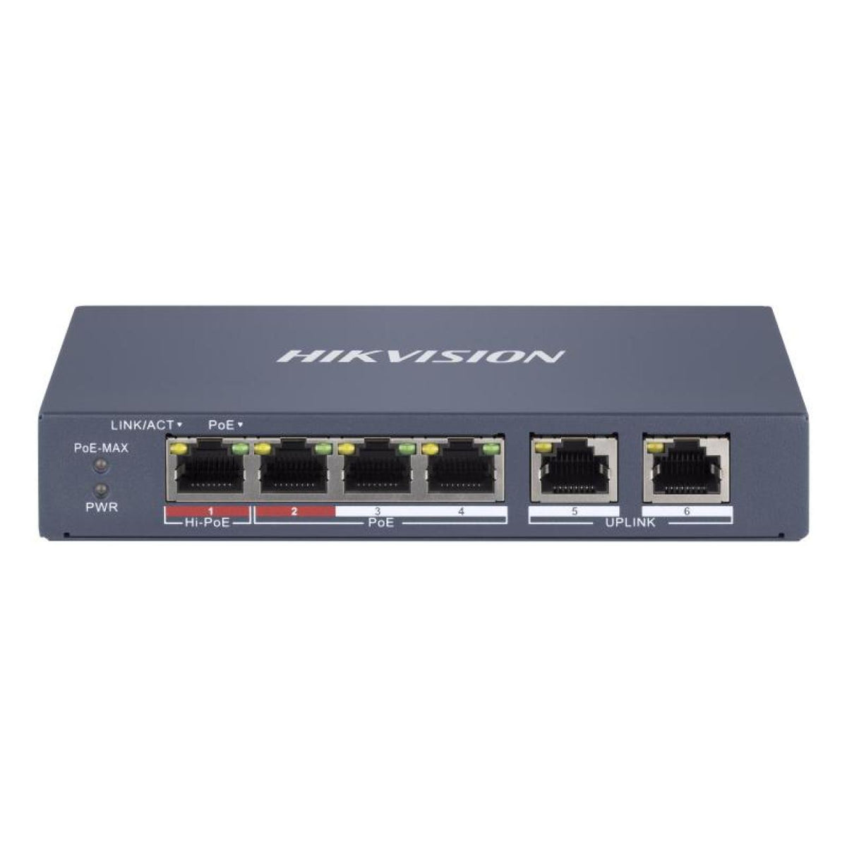 commutateur Fast Ethernet Smart POE 4 ports – DS-3E1106HP-EI
