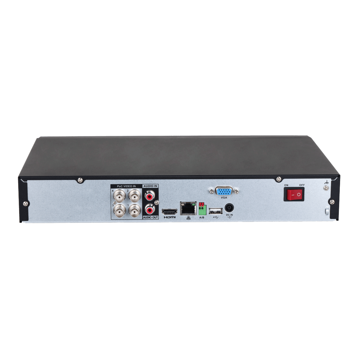 Enregistreur XVR 4 voies 4 ports PoE 5 MP IA WizSense – XVR5104H-4KL-I3-4P