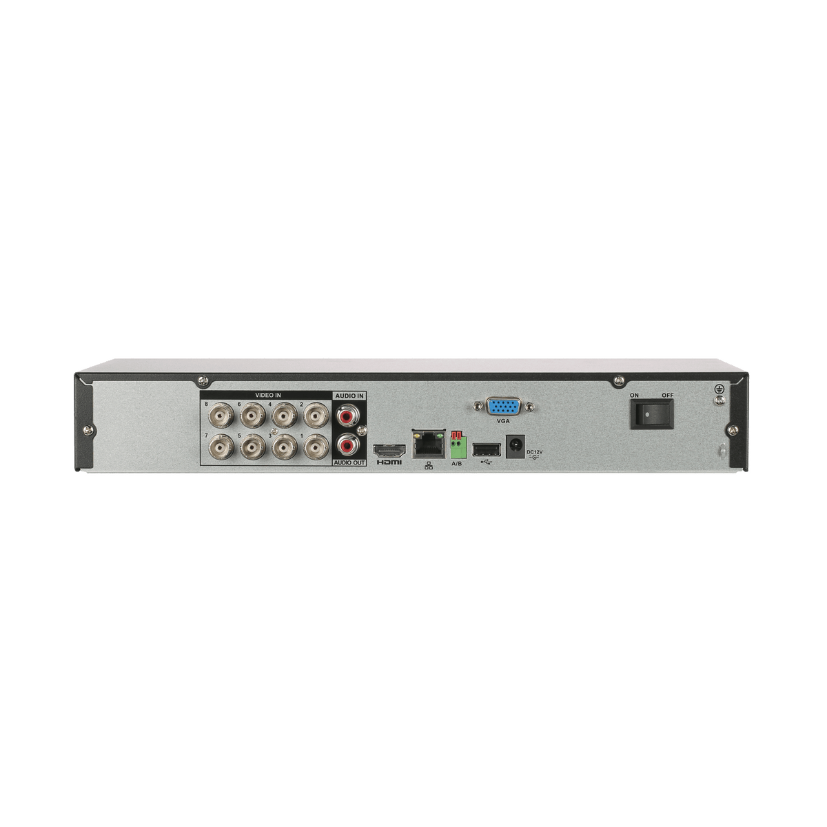 Enregistreur XVR 8 voies 8 MP IA WizSense – XVR7108H-4K-I3