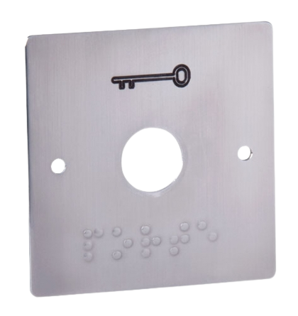 BOÎTIER APPLIQUE ACIER INOXYDABLE 82,5 x 82,5 x 38/42 MM POUR PLAQUE 80 x 80 MM – BOITIER APPLIQUE ACIER