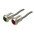 Bouton poussoir lumineux infrarouge bicolore 12/24V DC – Bouton poussoir lumineux