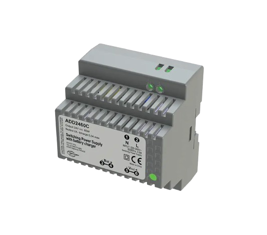 Alimentation sur rail DIN chargeur 230V AC / 24V DC / 60W – ADD2460C