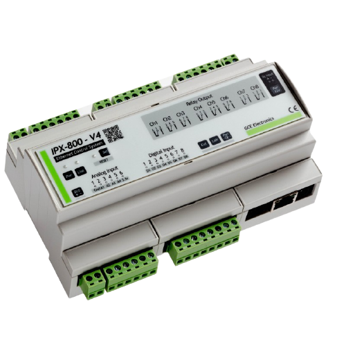 Automate IP 8 entrées / 8 sorties alim 12vdc (non fournie) – IPXV800-V4