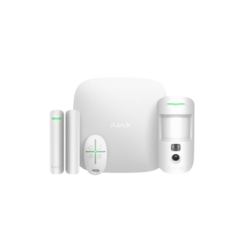 Kit d'alarme photo HDR Ajax StarterKit Cam Plus HDR blanc – 156255.382.WH1