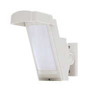 Double détecteur infrarouge extérieur, IP 55, portée 12m, 85°, 94 zones, immunité animaux – DOUBLE DÉTECTEUR INFRAROUGE