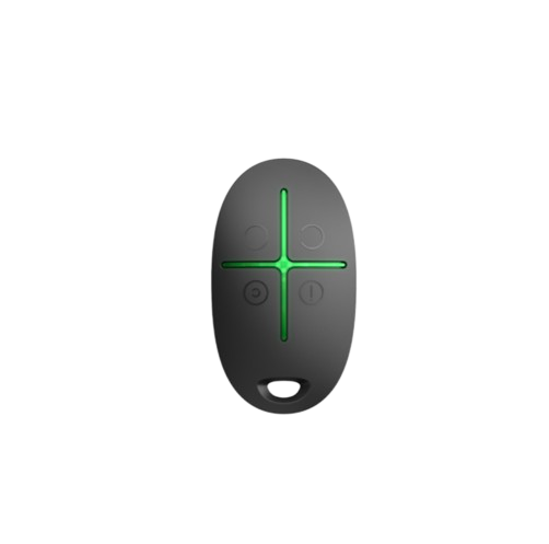 Télécommande Ajax SpaceControl noir – 38167.04.BL1