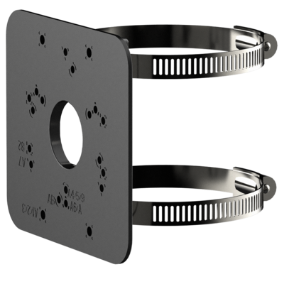 Support noir poteau DAHUA – PFA152-E-B