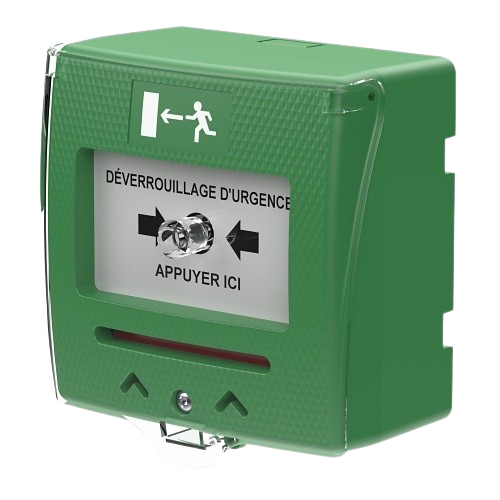 Déclencheur manuel 2x NO-NC – SHOKV3FR