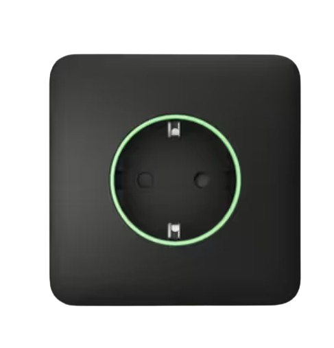 Façade Ajax SoloCover connectée type F noir – 52805.164.BL