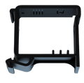 Support rail DIN Ajax noir – 51170.132.BL