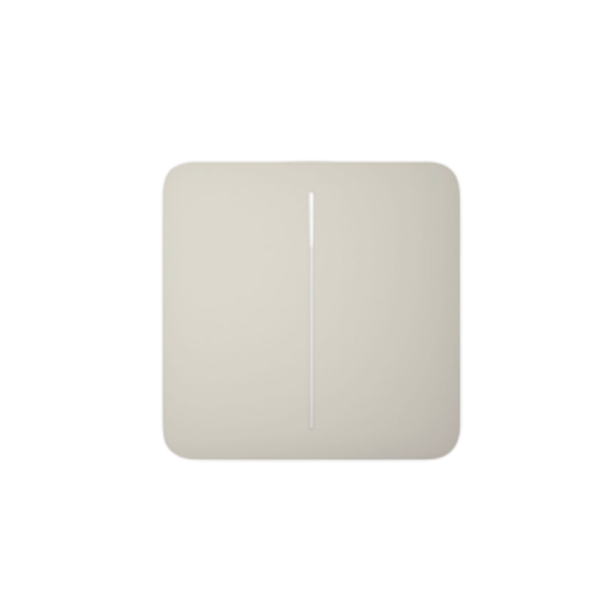 Interrupteur Ajax SoloButton 2 touches huître – 46020.144.OY