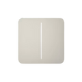 Interrupteur Ajax CenterButton 2 touches huître – 46032.140.OY