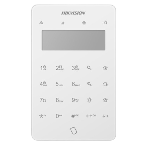 Clavier filaire LCD blanc – DS-PK501LTM-HWE