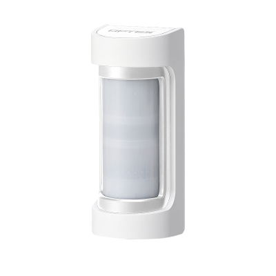 Detecteur IR exterieur 12 m faible consommation blanc immunité aux animaux + antimasque – DETECTEUR IR EXTERIEUR