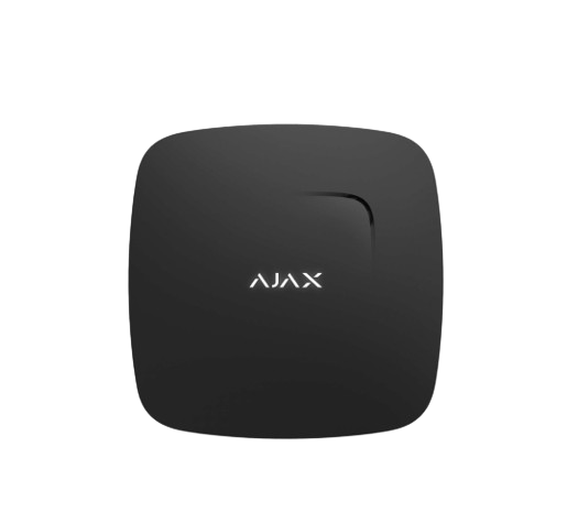 Détecteur fumée, chaleur et CO Ajax FireProtect Plus noir – 38106.16.BL1