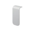 Capot avant de couleur gris argent – BXS face cover (S)