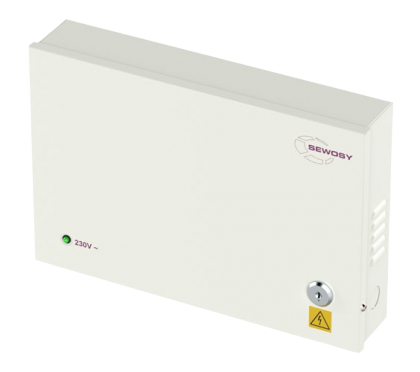 Armoire alimentation 12V 16A DC SEWOSY 16 Sorties 1A Non secourue – ADCCTV1216-16