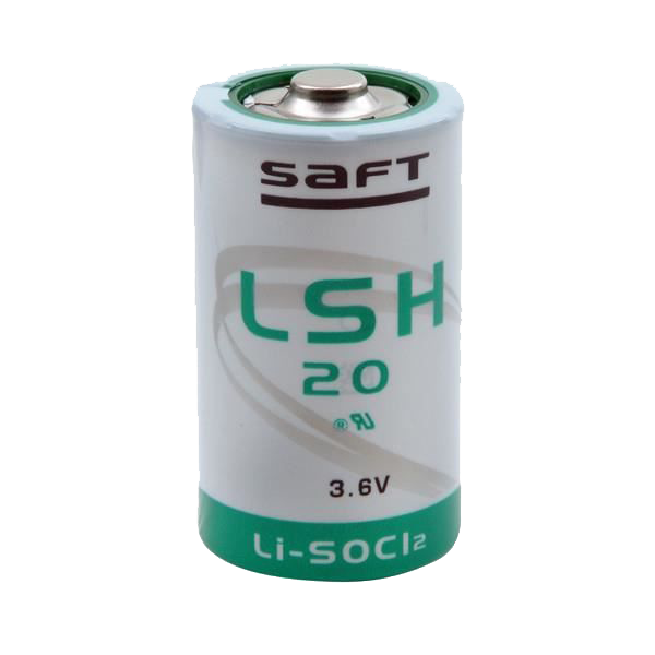 Pack de 2 piles Lithium SAFT LSH20 3.6V – PACK PILES LITHIUM