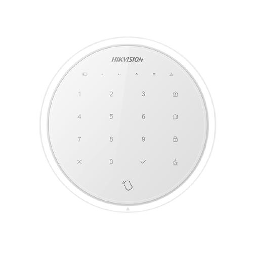 Clavier radio tactile Blanc avec lecteur Badge RFID – CLAVIER SANS FIL