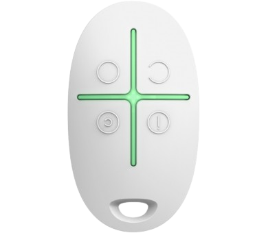 Télécommande Ajax SpaceControl blanc – 38166.04.WH1
