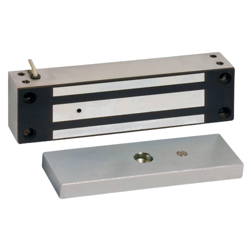 Ventouse électromagnétique applique acier inoxydable 370 daN 12-24V DC – EXT400CTC