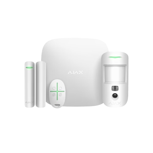 Kit d'alarme photo HDR Ajax StarterKit Cam HDR blanc – 156253.381.WH1