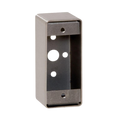 Boîtier applique pour gamme bouton poussoir INOX sur plaque étroite – PBHI1