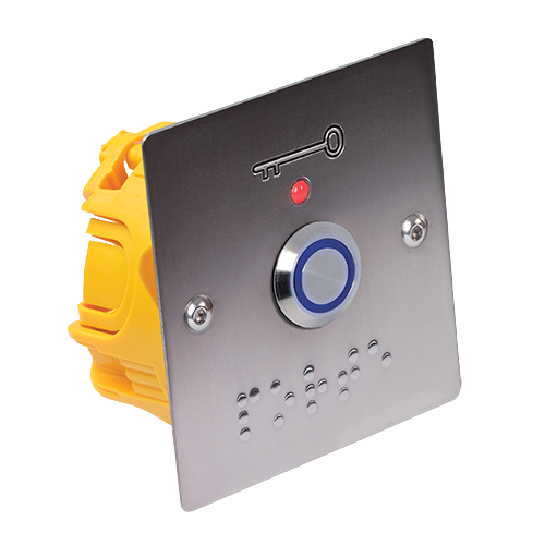 Bouton poussoir lumineux bleu – PB19_BBL3-B12