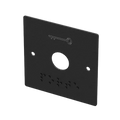 Plaque pour bouton poussoir – PBP19_B-N