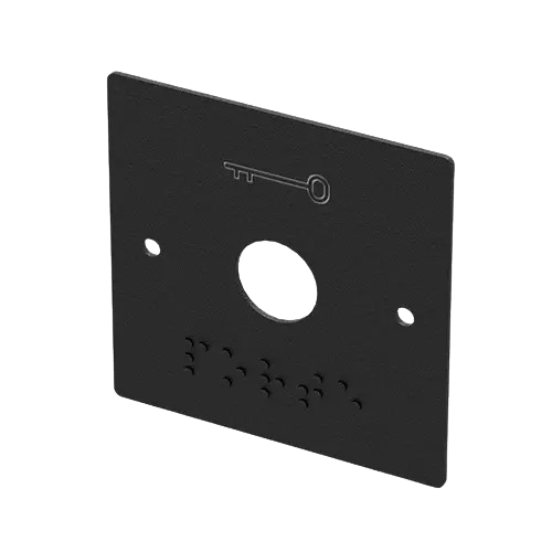Plaque pour bouton poussoir – PBP19_B-N