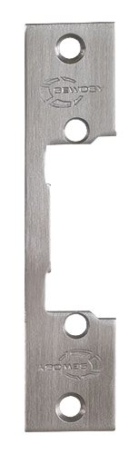 Têtière réversible en acier inoxydable 110 mm 1 trou 25 mm de large – TÉTIÈRE EN ACIER