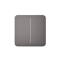Interrupteur Ajax SoloButton 2 touches gris – 46017.143.GR
