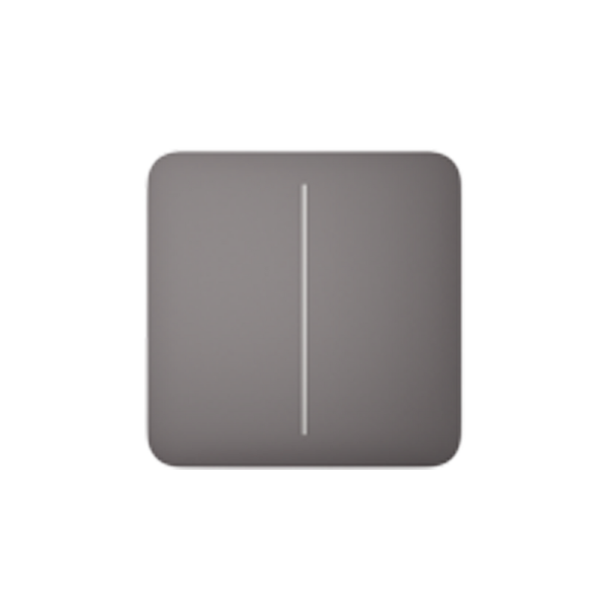 Interrupteur Ajax SoloButton 2 touches gris – 46017.143.GR