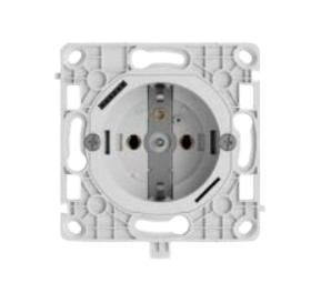 Prise encastrée connectée Ajax OutletCore type F – 72569.165.WH1