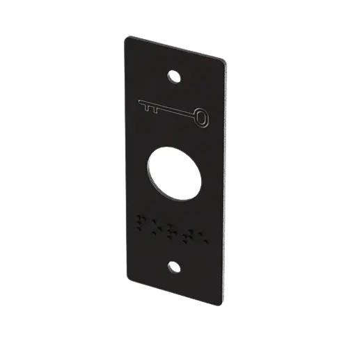 Plaque pour bouton poussoir – PBP19_4-N