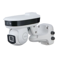 Caméra PTZ motorisée IP 2 x 4 MP Starlight IA périmétrique objectif 6 mm – SDT5A405WA-4F-B