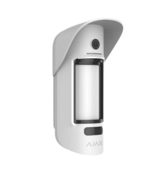 Détecteur de mouvement extérieur Ajax MotionCam Outdoor PhOD blanc – 39293.121.WH1