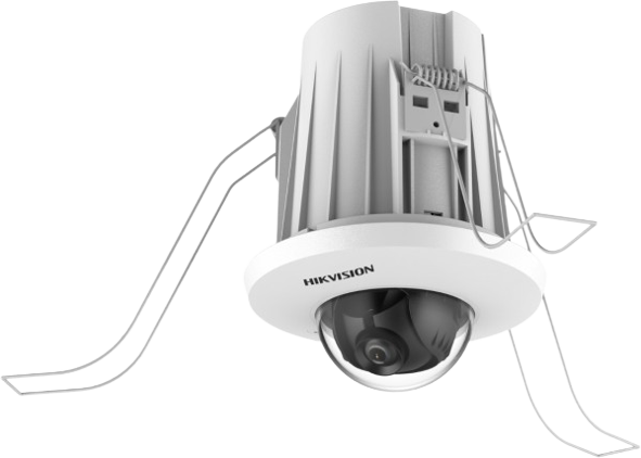 Caméra dôme IP 4 MP IA AcuSense objectif 2.8 mm – DS-2CD2E43G2-U(2.8mm)