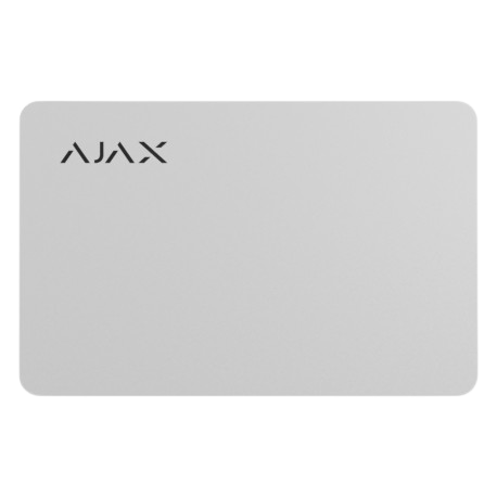 Badge Ajax Pass blanc (lot de 100) – 23503.89.WH