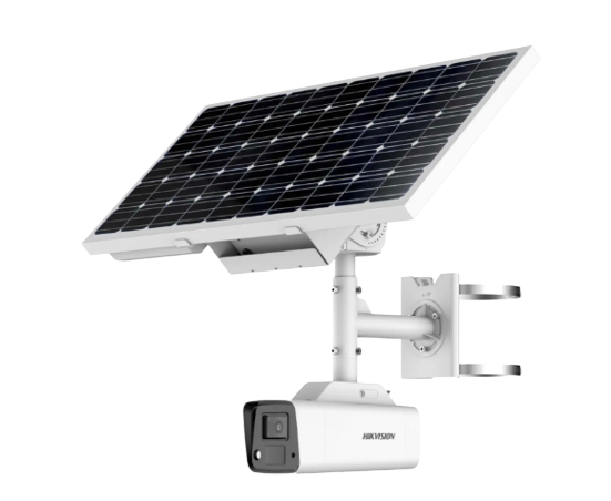 Caméra solaire 4G 4 MP ColorVu objectif 4 mm – DS-2XS2T47G1-LDH/4G/C18S40(4mm)