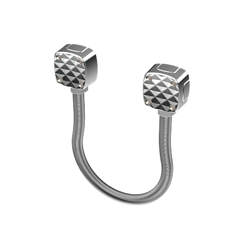 Passage de câble en applique diamètre 13 mm + ressort INOX 40 cm – EFLEX1